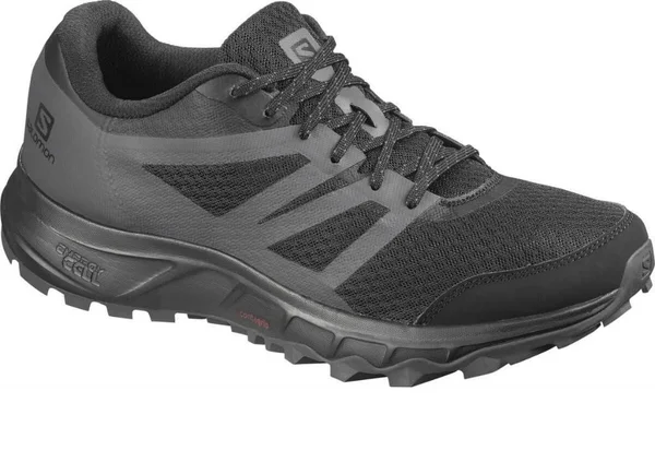 Salomon Trailster 2 Black, Mens Trail Running & Running Shoes, Size US 9.5 - Color Black - Black - Magnet