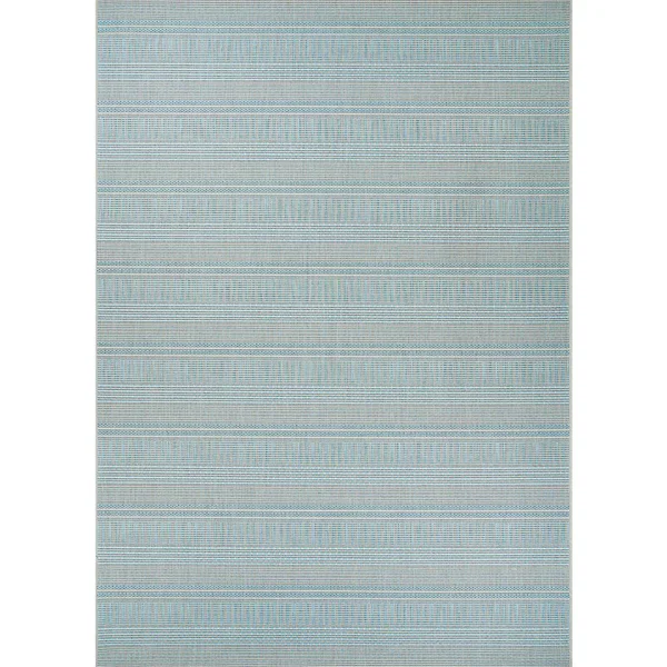 Couristan Monte Carlo Ocean Breeze Indoor/Outdoor Area Rug - Seaglass-Champagne, 7'6 inch x 10'9 inch