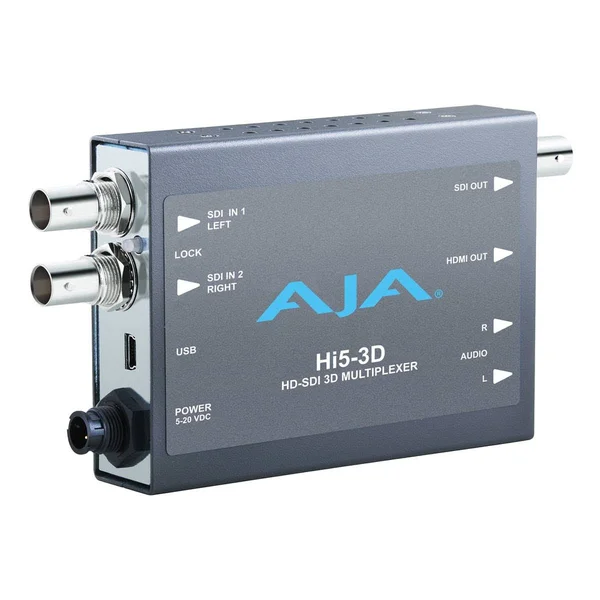 Aja Hi5-3D Dual HD-SDI to HDMI 3D Multiplexer Mini-Converter