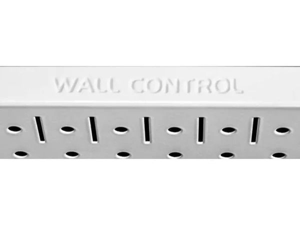 Wall Control Hobby Craft Pegboard Organizer Storage Kit; White