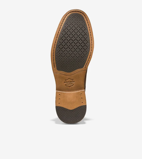 Cole Haan Feathercraft Grand Blucher Oxford, Men's, Dark Brown, Size 11.5, Oxfords, Wingtip
