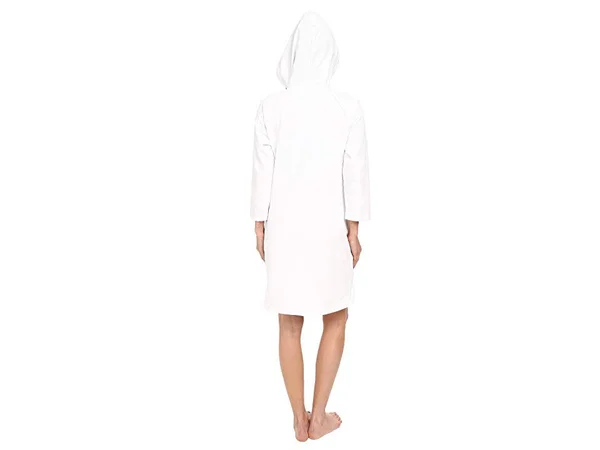 Speedo Aquatic Fitness Zip-Up Cover-Up Dress - White M