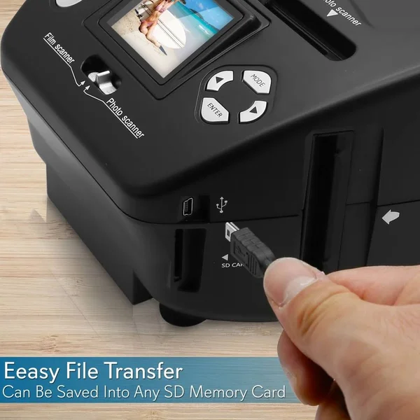 Pyle Digital 3-in-1 Photo - Slide and Film Scanner (PSCNPHO53.5)