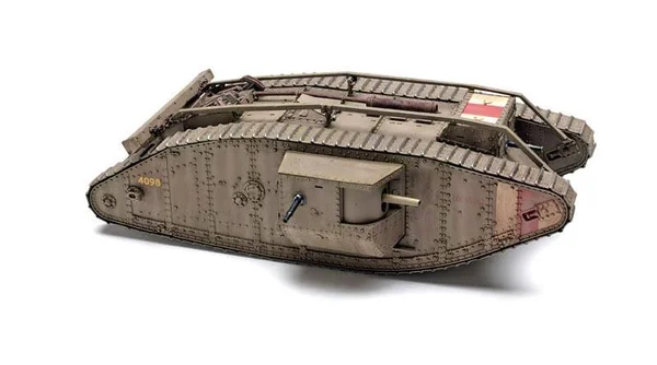Takom 1/35 #2008 WWI British Mark IV Male Heavy Battle Tank