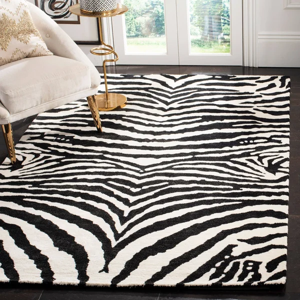 Safavieh Soho Rug SOH434E Black, Brown, 5& x 8&