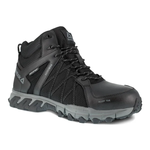 Reebok Work Trailgrip Work (Black/Grey) Men's Work Boots