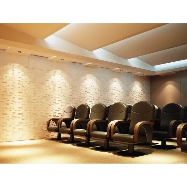 3D Fiber Wall Decor panelling - 20x22x20x22/pc (Lily - 12pc)