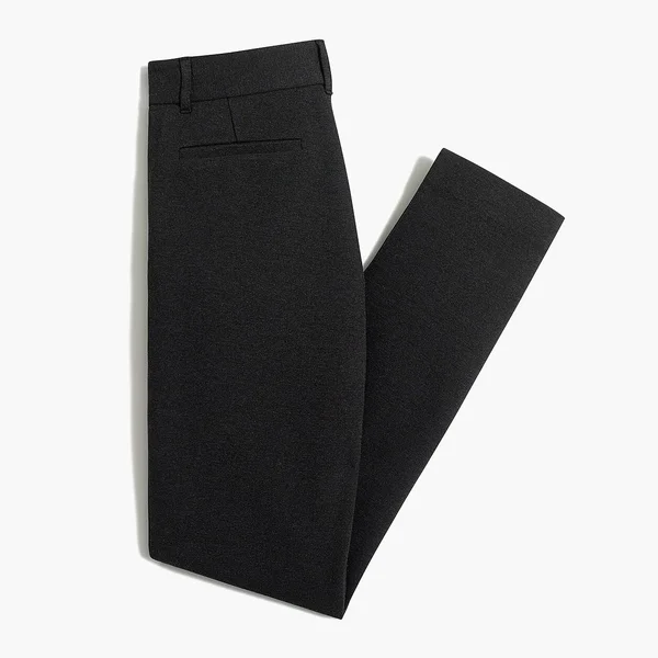 J.Crew Factory Womens Ponte Slim Work Pant (Heather, Size 24)