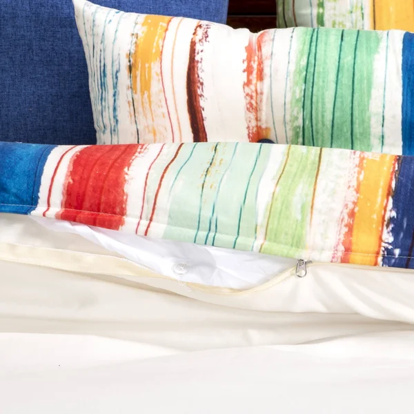 Siscovers Sketchy Stripe 6-Piece Duvet Set - California King