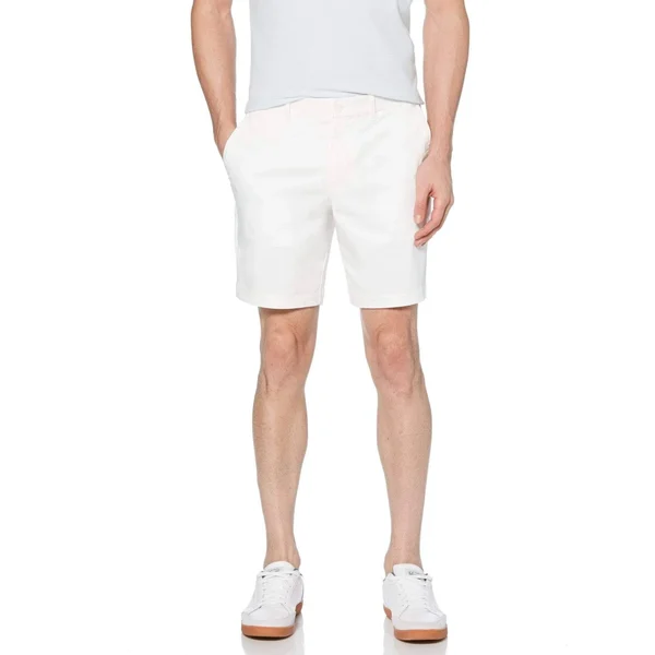 Original Penguin Men's Basic Stretch Shorts - Bright White - Size 33