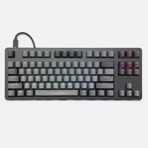 Drop CTRL Mechanical Keyboard - Black - Halo Clear (65g Tactile)
