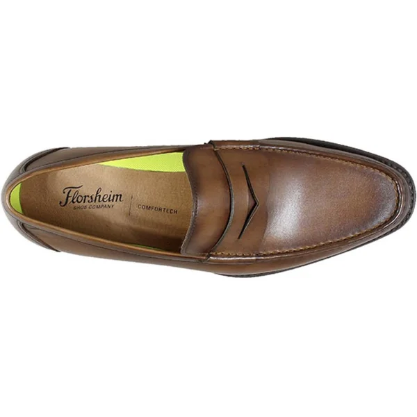 Florsheim Amelio Penny Loafer 8.5 Men's Cognac
