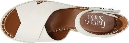 Franco Sarto Carma Espadrille Wedge Sandal, 8.5, Leather