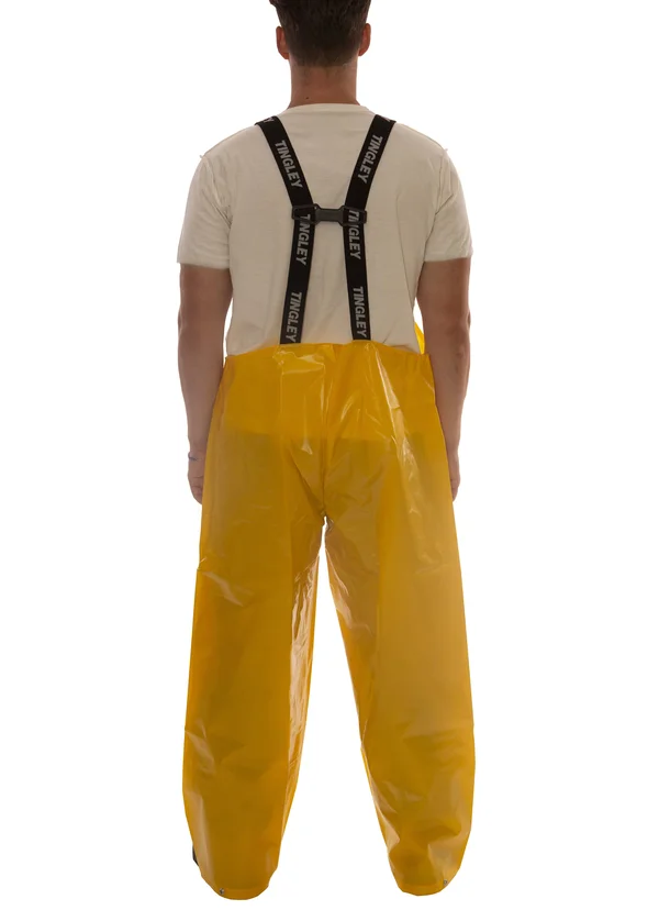 Tingley O22047 Rain Bib Overall, 2XL, Yellow, Unisex