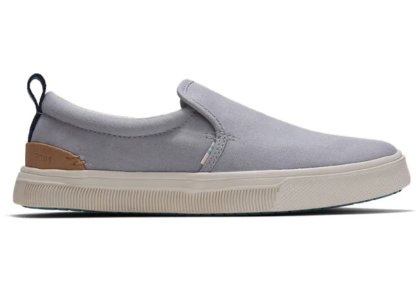 Toms Trvl Lite Slip-On Shoe - Women's Drizzle Grey Canvas - 8