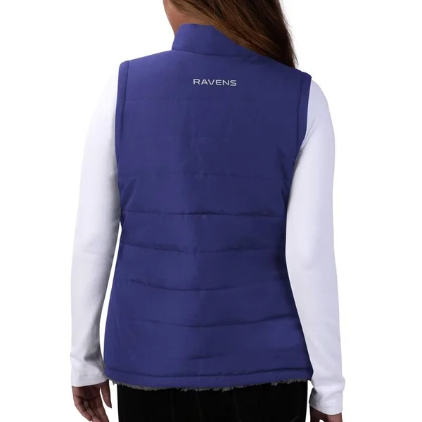 NFL Women's Reversible Vest, Size XXX-Large, Ravens