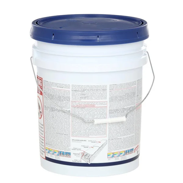 Lanco Elastomeric White Seal Roof Coating Acrylic Sealer Waterproof Cool 5 Gallon