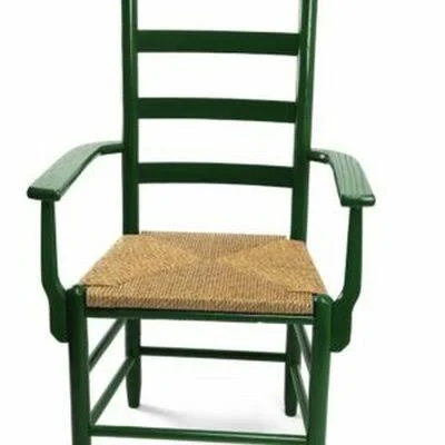 Pellegrin Ladder Back Arm Chair Gracie Oaks Color: Blue