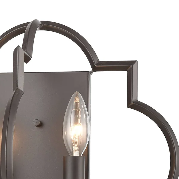 Elk Lighting 31788/2 Chandette 2-Light Sconce in Oil Rubbed Bronze