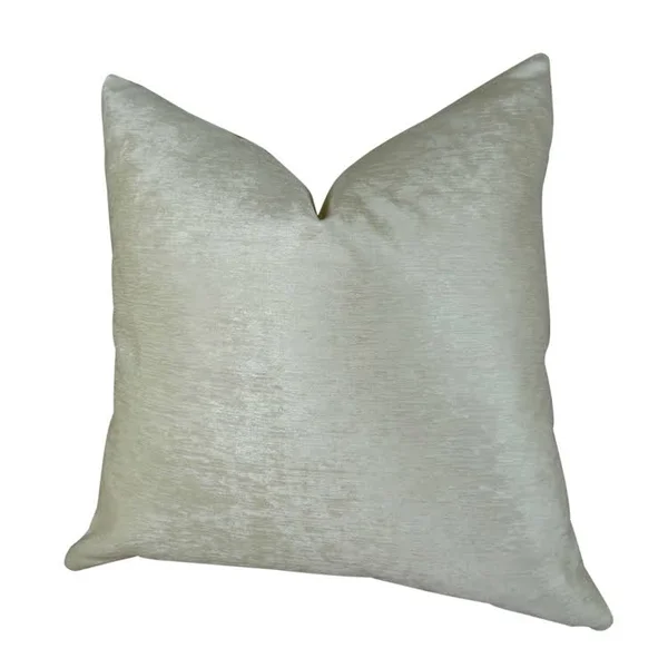 Plutus Thames River Cobalt HandmadeThrow Pillow 20x22 x 26x22 Standard