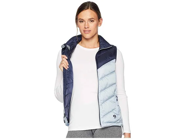 Mountain Hardwear Ratio Down Vest - Women's Arctic Circle Blue, L