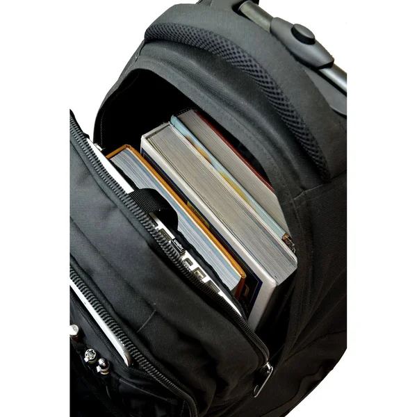 Mojo Black Michigan State Premium Wheeled Backpack