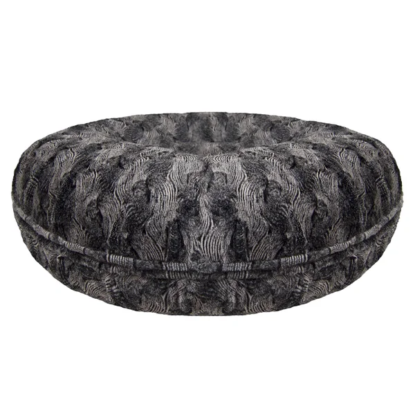 Bessie and Barnie Signature Arctic Seal Luxury Extra Plush Faux Fur Bagel Pet - Dog Bed - XL - 50x22