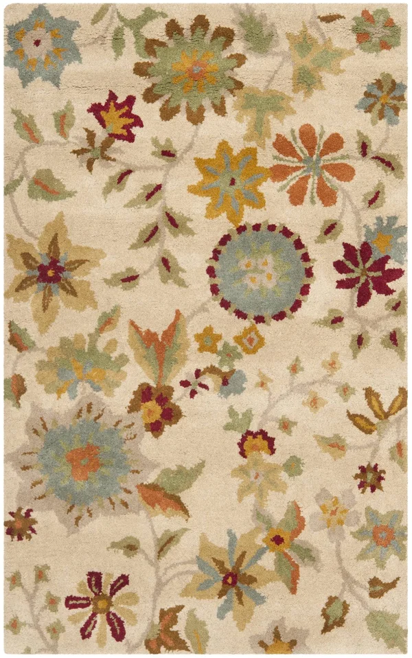 Safavieh Soho Soh702A 7&6x22 x 9&6x22 Ivory, Sage Area Rug