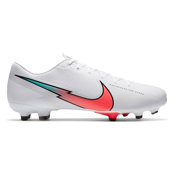 Nike Men's Mercurial Vapor 13 Academy FG/MG White/Flash/Crimson - 11