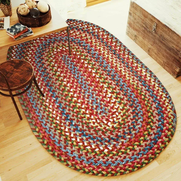 Rhody Rug Country Jewel Tawny Port 8& Round Rug