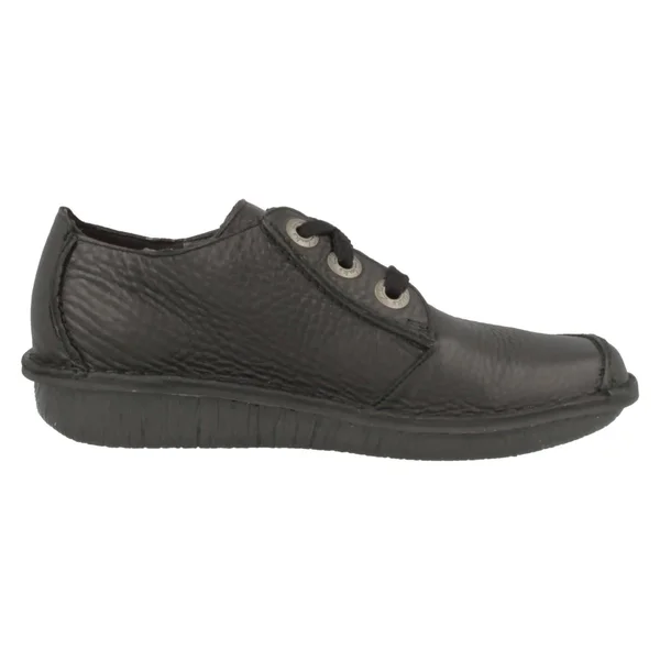 Clarks 0663-94d Funny Dream Black Womens Lacing Shoes