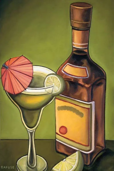 Will Rafuse Large 3-Piece Canvas Print - Lime Margarita ( Food & Drink > Drinks > Liquor > Cocktails & Mixed