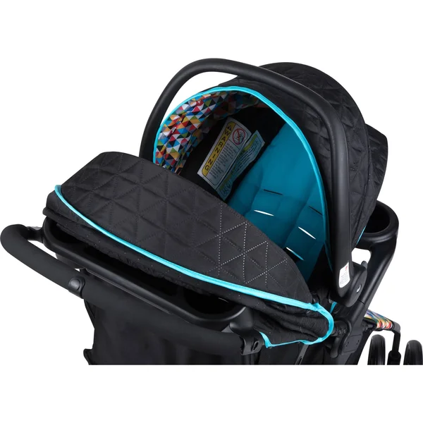 Babideal Compact Baby Stroller & Infant Car Seat - Pixelray (Open Box)