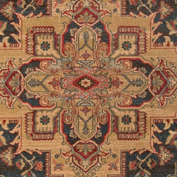 Momeni Ghazni GZ-05 Navy Rug - 2 ft 3 in x 7 ft 6 in Runner