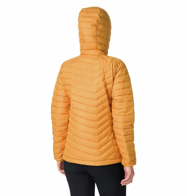 Columbia Powder Lite Hooded Jacket - Raw Honey - Winter Jackets S