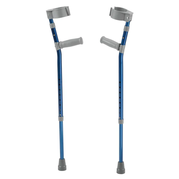 Drive Pediatric Forearm Crutches Large Knight Blue Pair FC300-2GB