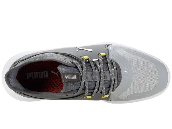 Puma Ignite Fasten8 Spikeless Golf Shoes - High Rise/Puma Silver/Quiet