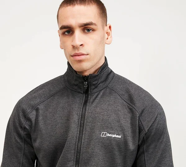 Berghaus Mens Spitzer iA Jacket Jet Black/Grey Pinstripe XL