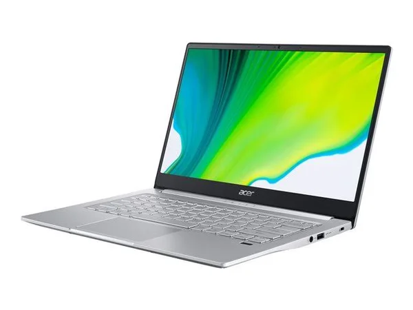 Acer Swift 3 Sf314-42-r0hp AMD Ryzen 5 4500u 2.3Ghz 256GB SSD 8GB BT Win10 Webcam Pure Silver Backlit Keyboard FP Reader