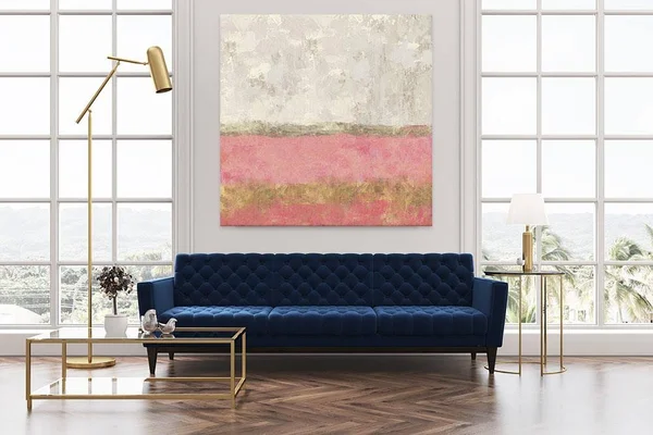 Giant Art 72-in H x 72-in W Abstract Print on Canvas - PIPG-209A3