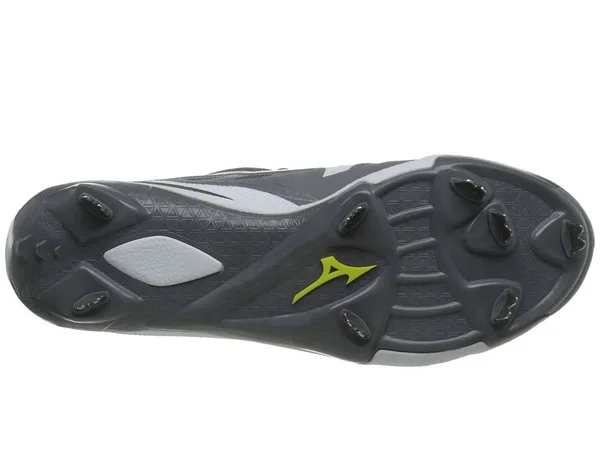 Mizuno Heist IQ Metal Baseball Cleat - Low - Grey/White 13, Men's