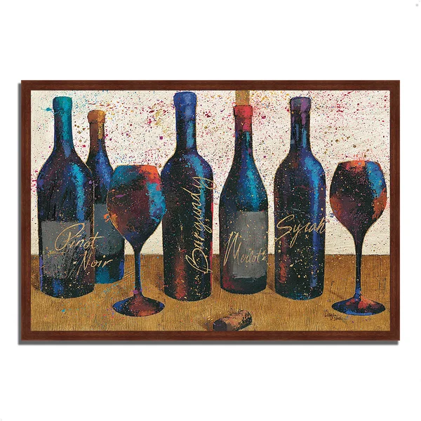 Wine Splash Light I by Wellington Studio Framed Painting Print
