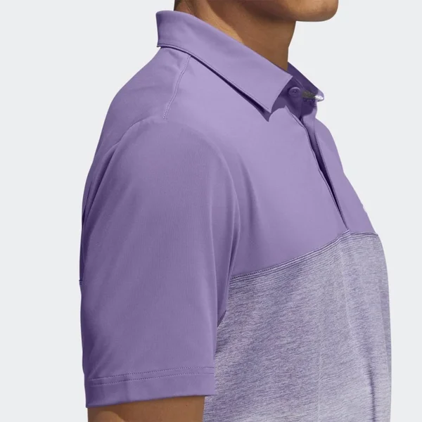 Adidas Ultimate365 Fade Stripe Polo Tech Purple/Purple Tint XX-Large