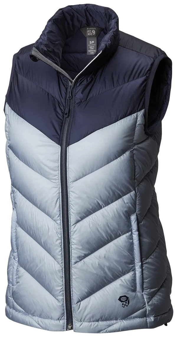Mountain Hardwear Ratio Down Vest - Women's Arctic Circle Blue, L