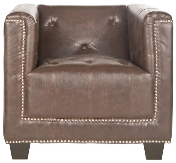 Safavieh Bentley Club Chair - Antique Brown