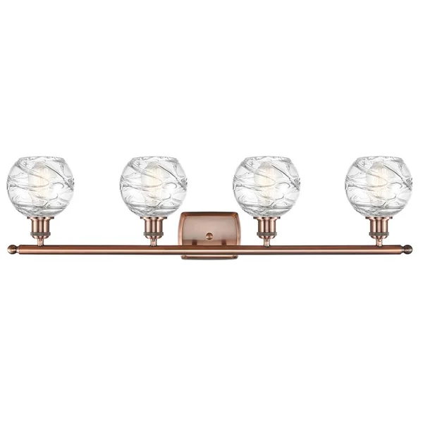 Innovations Lighting 516-4W-PN-G1213-6 Small Deco Swirl - 4 Light Bath