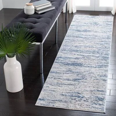 Granada Abstract Blue Area Rug Highland Dunes Rug Size: Runner 2&2x22 x 8&