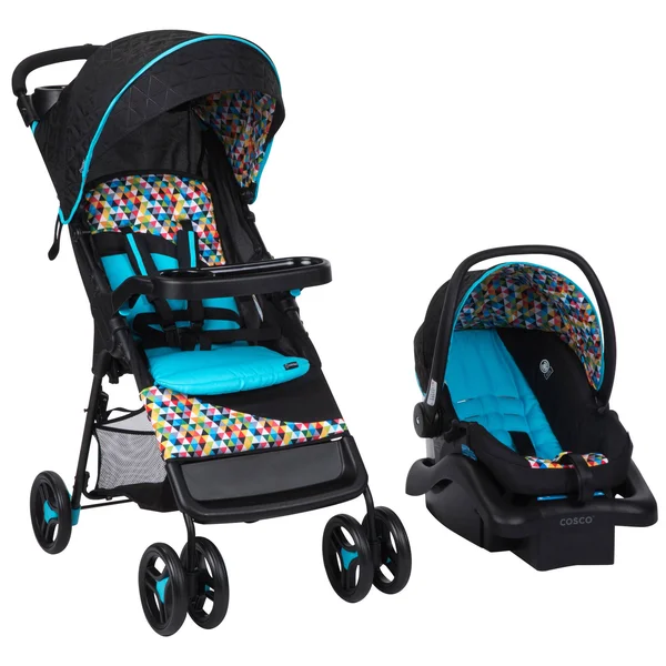 Babideal Compact Baby Stroller & Infant Car Seat - Pixelray (Open Box)