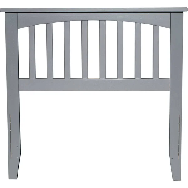 Atlantic Furniture Mission Slat Headboard, Gray, Twin