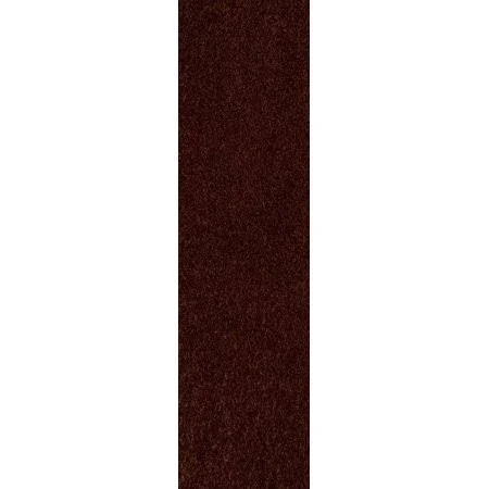 Home Queen Solid Chocolate Color Custom Size Runner 2& x 30& - Area Rug, Brown